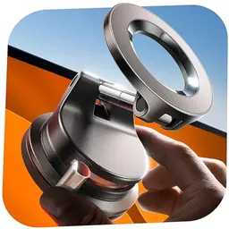 LISEN Magnetische Handyhalterung für Auto - Magsafe Vakuum Saugnapf für iPhone 15/16/17 Pro Max