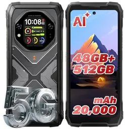 OSCAL Tank 1 5G Outdoor Smartphone, 20000mAh, 6,78" FHD+, 48GB RAM, 512GB Speicher, Android 15, IP68, Nachtsichtkamera