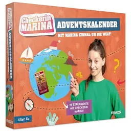 FRANZIS Checkerin Marina Adventskalender: 24 Experimente für den Advent!