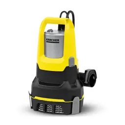 Kärcher SP 17.000 Flat Level Sensor Tauchpumpe, 17.000 l/h, max. 7 m Eintauchtiefe, für Schmutzwasser bis 5 mm, Restwasser 1 mm