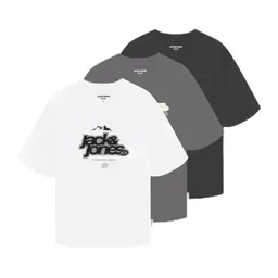 JACK & JONES Jcoflare Front Tee Ss Crew Neck 3Pk Mp