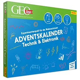 FRANZIS GEOlino Adventskalender 2020 | 24 Experimente für Technikfans ab 8 Jahren