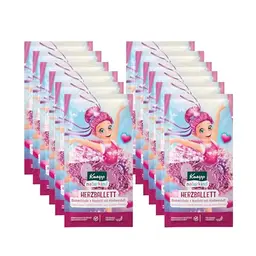 Kneipp naturkind Badekristalle Herzballett - Himbeerduft für empfindliche Kinderhaut - 12 x 40g
