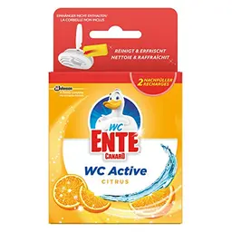 WC-Ente Active Citrus WC-Einhänger Nachfüller, 2er Pack