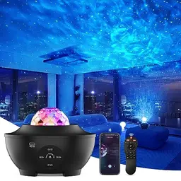 Star Projector Galaxy Light - Nachtlicht für Kinder & Erwachsene, ideal für Gaming Zimmer & Wohnraum