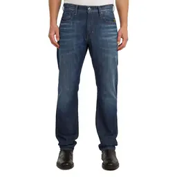 G-STAR Herren Mosa Straight Jeans, Blau