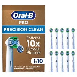 Oral-B Pro Precision Clean Aufsteckbürsten für Elektrische Zahnbürste – 10 Stück