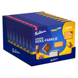 Bahlsen Keksfamilie, 9er Pack mit 7 Kekssorten, 9 x 280 g