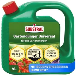 Substral Universal Flüssigdünger 4L - Stärkt Pflanzenwachstum für alle Gartenpflanzen