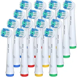 DentaDrift Elektrische Zahnbürstenköpfe 16er-Pack, kompatibel mit Oral B - Premium-Qualität