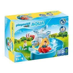 PLAYMOBIL 1.2.3 Wasserrad-Karussell, ab 1,5 Jahren