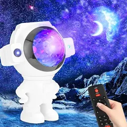 LED Sternenhimmel Projektor mit Timer und Fernbedienung – Galaxy Nachtlicht für Kinder und Erwachsene
