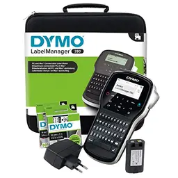DYMO LabelManager 280 Tragbares Beschriftungsgerät | Wiederaufladbares Etikettiergerät mit QWERTZ-Tastatur