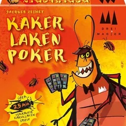 Schmidt Spiele Kakerlakenpoker - Kartenspiel von Drei Magier