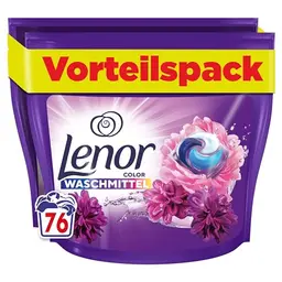 Lenor Waschmittel Pods, 76 Waschladungen, Blütentraum, Colorwaschmittel, langanhaltende Frische