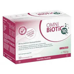 OMNi BiOTiC 10 | 30 Portionen | Pulver mit Inulin | Vegan, glutenfrei & lactosefrei
