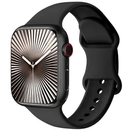 Ersatzarmband für Apple Watch 38-44mm, Silikonarmband kompatibel mit iWatch SE, Series 1-10, für Herren und Damen
