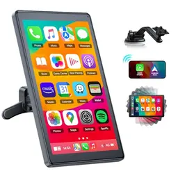 Lamto 7 Zoll Carplay Bildschirm - Kompatibel mit Apple Carplay & Android Auto, Touch Screen, OTA-Upgrade