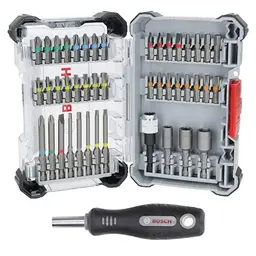 Bosch Schrauberbit-Set 45x Extra Hard, 44+1-teilig