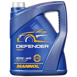 MANNOL Defender 10W-40 Motoröl, 5L - Teilsynthetisch für moderne Motoren