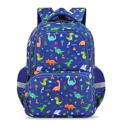 Schulrucksack für Kinder – Dinosaurier, mit Brustgurt, reflektierend, groß und leicht, für Schule & Reise, 6-12 Jahre