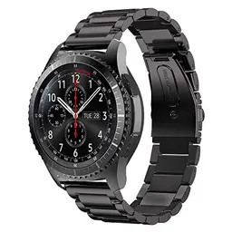 SUNDAREE Edelstahl Uhrenarmband 22mm für Samsung Gear S3, AMAZFIT GTR 4, Garmin Venu 3 und HUAWEI WATCH GT 4
