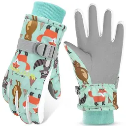 WESTGIRL Kinder Winterhandschuhe - Warme, winddichte Skihandschuhe für Jungen und Mädchen (3-12 Jahre)