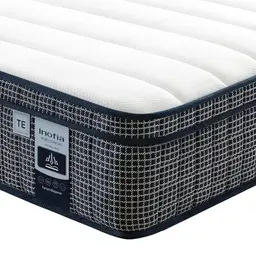 Inofia 7-Zonen Taschenfederkernmatratze mit Memory-Schaum, kühlend, orthopädisch, 140x200x28 cm, ÖKO-TEX® 100, grau, 100 Nächte Probeschlafen
