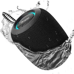 Bluetooth-Lautsprecher, wasserdicht, 30 Std. Spielzeit, LED-Beleuchtung – Ideal für Outdoor und zu Hause