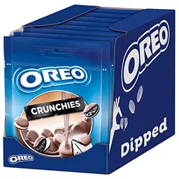 OREO Crunchies Dipped – Knusprige Mini OREOS in Milchschokolade (8 x 110g)