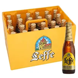 Leffe Blonde Bier, 24 x 0.33 l Mehrwegkasten