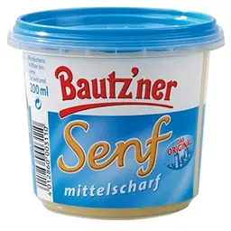 Bautz'ner Senf mittelscharf 200 ml