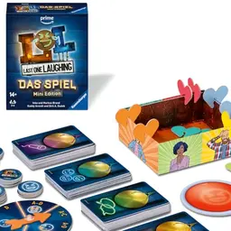 Ravensburger Last One Laughing Mini Edition - Partyspiel für 3-6 Spieler ab 14 Jahren