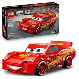 LEGO Speed Champions Lightning McQueen - Autoset für Kinder ab 9 Jahre, kreatives Geschenk, DIY Deko für Kinderzimmer