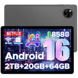DOOGEE Tab A9+ 11 Zoll Android Tablet - 20GB RAM, 64GB ROM, 90Hz Display, WiFi, Dual Speaker