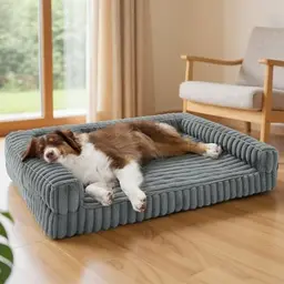BEDSURE orthopädisches Hundebett für große Hunde – 89x64x18cm