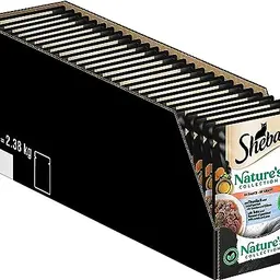 SHEBA Nature's Collection Thunfisch in Sauce - Katzennassfutter im Portionsbeutel - 28 x 85g