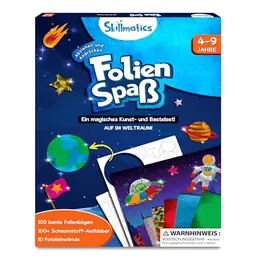 Skillmatics Kunst & Bastelaktivität: Folienspaß im Weltraum für Kinder, Bastelsets für 4 bis 9 Jahre