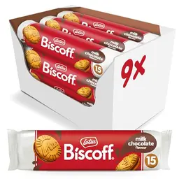 Lotus Biscoff Sandwich-Doppelkekse mit Schokoladengeschmack - 15 Stück - 1,35 kg - Natürliche Inhaltsstoffe