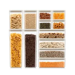 Bodum Vorratsdosen Set CANTEEN – 12-teilig – BPA-frei & spülmaschinenfest – Stapelbare Aufbewahrungsbehälter