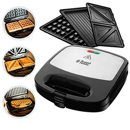 Russell Hobbs 3-in-1 Multifunktionsgerät Fiesta (Sandwichmaker, Waffeleisen, Kontaktgrill)