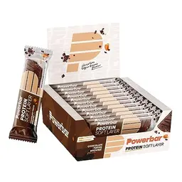 Powerbar Protein Soft Layer Chocolate Toffee Brownie 12x40g - proteinreich