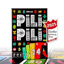 ATM Gaming PILI PILI – Taktisches Stichkartenspiel für 2–8 Spieler, Gewinner des Großen Spielzeugpreises 2025