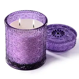 Airkeep Duftkerze Lavendel Vanille, 450g, 50h Brenndauer – ideal für Muttertag & Geburtstag