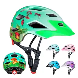 SIFVO Kinder Fahrradhelm 50-57cm mit abnehmbarem Visier für Jungen und Mädchen, sicherer Multisporthelm für 5-14 Jahre