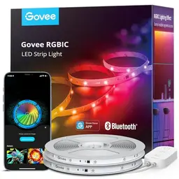 Govee 20m RGBIC LED Strip mit Musik-Sync und App-Steuerung für Zuhause