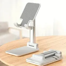 Faltbarer verstellbarer Handyhalter – universell, multifunktional, weiß