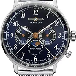Zeppelin Herrenuhr Serie LZ129 Hindenburg Mondphase 7036M-3