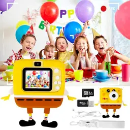 Kinderkamera 1080P mit 2,0 Zoll Bildschirm und 32GB SD-Karte - Digitalkamera für 3-12 Jahre Jungen und Mädchen, ideales Weihnachtsgeschenk
