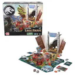 Jurassic World T-Rex Panic Brettspiel für Kinder ab 6 Jahren